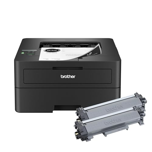 Brother HL-L2460DWW XL Wireless Compact Monochrome Printer with Duplex Copy & Scan