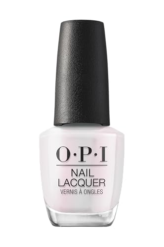 OPI Nail Lacquer Glazed N' Amused | Sheer Soft White Pearl Chip Resistant Nail Polish Your Way Collection