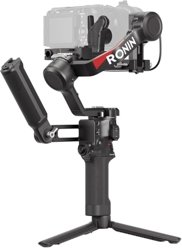 DJI RS 4 Combo, 3-Axis Gimbal Stabilizer for Cameras for DSLR and Mirrorless Camera Stabilizer Canon/Sony/Panasonic/Nikon/Fujifilm, Native Vertical Shooting, 2-Mode Switch Joystick, Camera Gimbal