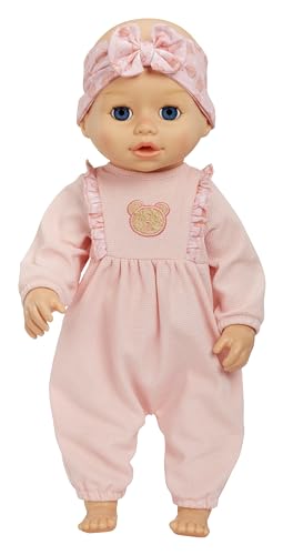Baby Born Learn to Walk Baby Doll Annabell - Blue Eyes: Realistic Features for Kids Ages 3+, Walks, Crawls, Sits & Kicks, Eyes Open & Close, Multiple Sound Effects