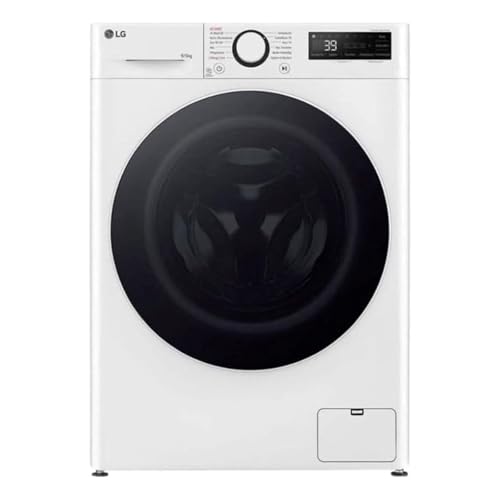 (-31%) LG V5WD95SLIM, Klasse A - E, Frontlader-Waschtrockner 9-5 kg, Waschtrockner Slim 53,5 cm Tiefe, Wi-Fi, AI Direct Drive, Tiefenreinigung mit Dampf, TurboWash 360, Große Kapazität, Weiß
