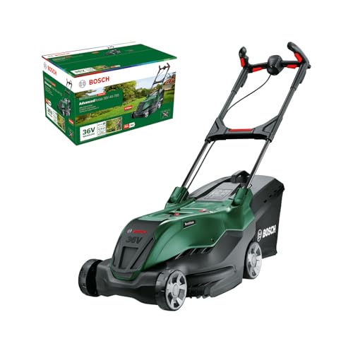 (-28%) Bosch leistungsstarker Akku-Rasenmäher AdvancedRotak 36V-44-750 (zum Rasenmähen; 36-Volt-System; Schnittbreite: 44 cm; ohne Akku)
