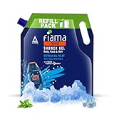 Fiama Men Body Wash Shower Gel Refreshing Pulse 14L Body Wash Refill Pack for Men with Skin Conditioners Sea Minerals for Moisturized Skin Skin Friendly pH For All Skin Types