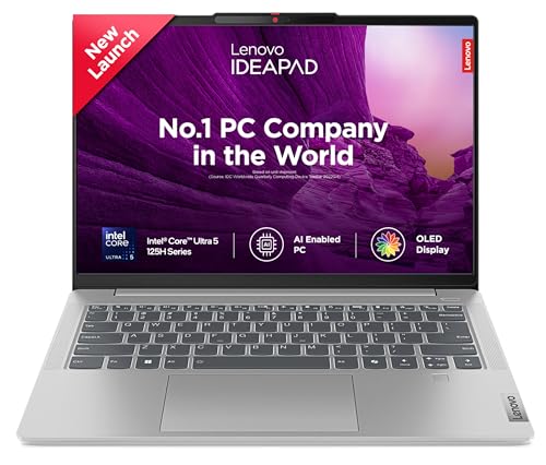 Lenovo IdeaPad Slim 5 Intel Core Ultra 5 125H Built-in AI 14" (35.5cm) WUXGA-OLED 400Nits Thin & Light Laptop (16GB/1TB SSD/Win 11/MSO 21/FHD+IR Cam/1