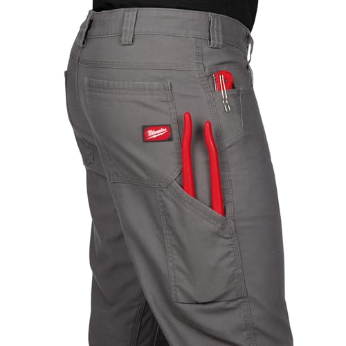 Milwaukee Electric - Heavy Duty Flex Work Pants - Gray 3034