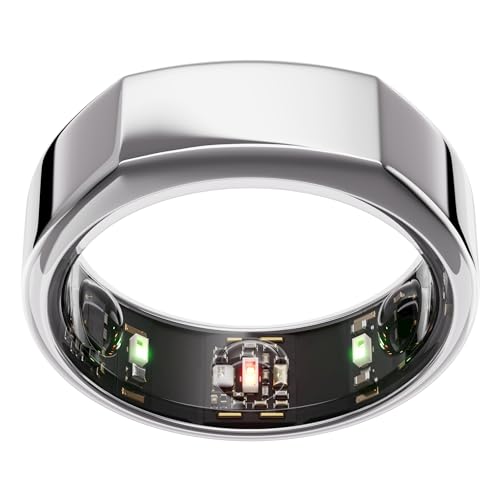 Oura Ring Gen3 Heritage Silver Smart Ring
