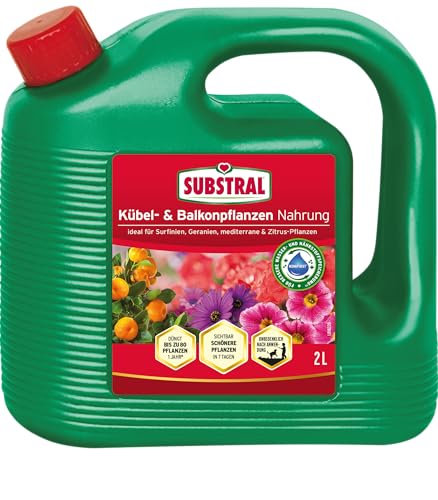 (-12%) Substral Spezial - Flüssigdünger für Balkon - & Kübelpflanzen 2L Langanhaltende Blütenpracht & Gesundes Wachstum