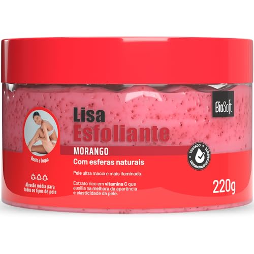 Lisa Esfoliante Morango Soft 220G