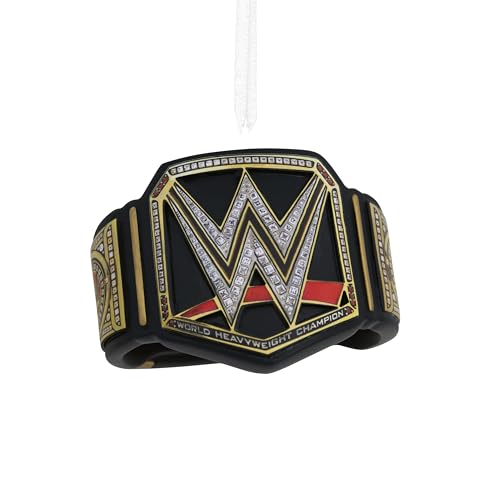 Hallmark WWE Championship Christmas Ornament