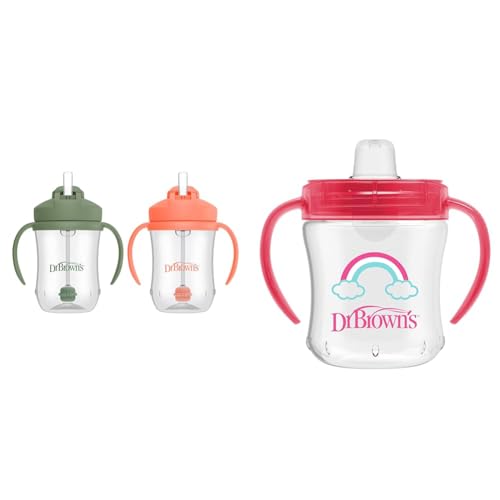 Dr.Brown’s Milestones Baby’s...Soft Spout - Pink - 6oz - 6m