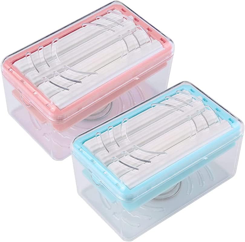 Multifunctional SOAP Holder FOAMING SOAP BAR Box for Home, Kitchen, Bathroom, 2-in-1 Portable SOAP Dish & SOAP Dispenser with Roller and Drain Holes