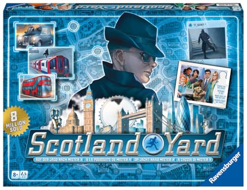 (-45%) Ravensburger Scotland Yard Familienspiel, 2–6 Spieler, ab 8 Jahren