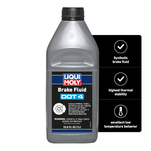 LIQUI MOLY DOT 4 Brake Fluid, 1 Liter (Pack of 1)