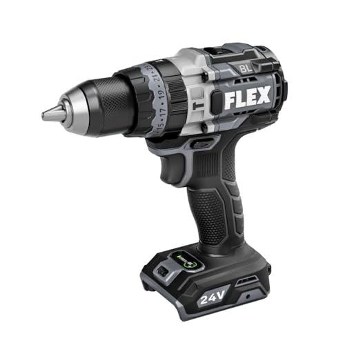 FLEX FX1271T 24V Brushless 1/2-Inch Hammer Drill with Turbo Mode (Tool Only)