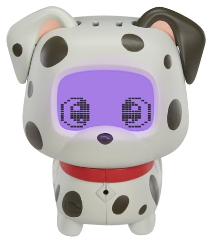 MGA Entertainment Pixel Petz - Dalmatian - Interactive Digital Pet Dog - Suitable for Children Ages 4+, Schwarz-weiß