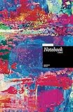 Abstract Design Notebook: 5.5 x 8.5 inches (139.7mm x 215.9mm), 120 lined pages