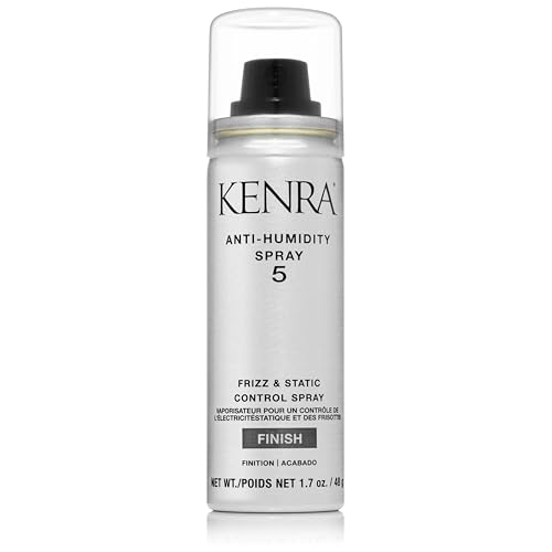 Kenra Professional Anti-Humidity Spray 5 | Frizz & Static Control Spray |72-Hour Humidity Resistance & Protection | Lightweight, Low Hold Formula | Thermal Protection | 1.7 oz