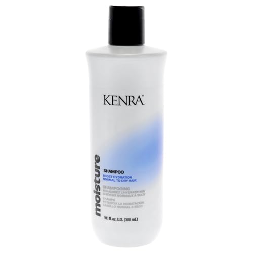 Kenra Professional Moisture Shampoo | Boost Hydration | Improve Manageability and Shine | Nourish Dry Hair | Color Safe | Efforless Detangling | Normal to Dry Hair | 10.1 fl. oz.