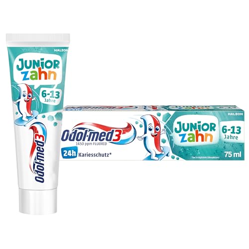 (-23%) Odol-med3 Juniorzahn Zahnpasta, Zahncreme für Kinder ab 6 Jahren, 75ml