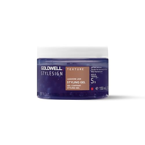 Goldwell StyleSign Lagoom Jam Styling Gel, For All Hair Types, Ultra-Strong Hold & High Shine, Humidity & Frizz Resistance up to 72h, Vegan, 150ml