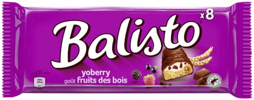 (-14%) Balisto Yoberry Schokoriegel, Joghurt-Beeren Getreide, 8x18,5g (148g)