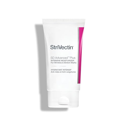 StriVectin SD Advanced™ Plus Intensive Moisturizer for Wrinkles and Stretchmarks, For Face and Body, Collagen Boosting with Peptides and Hyaluronic Acid, 4 Fl Oz (Pack of 1)