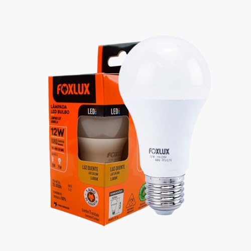 Lâmpada LED Foxlux: Economia e Qualidade! 💡