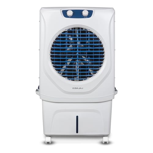 Bajaj Shield Series Velar 70L Desert Air Cooler for Home|Anti-Bacterial Honeycomb Cooling Pad|Inverter Ready|80Ft Air Throw|Dual Water Inlet|Ice Chamb