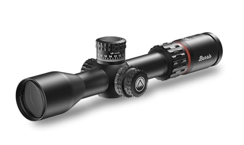 Burris Veracity PH First Focal Plane Riflescope, Illuminated Reticle 2.5-12x42 with 3PW Wind MOA Reticle, Forever Warranty.