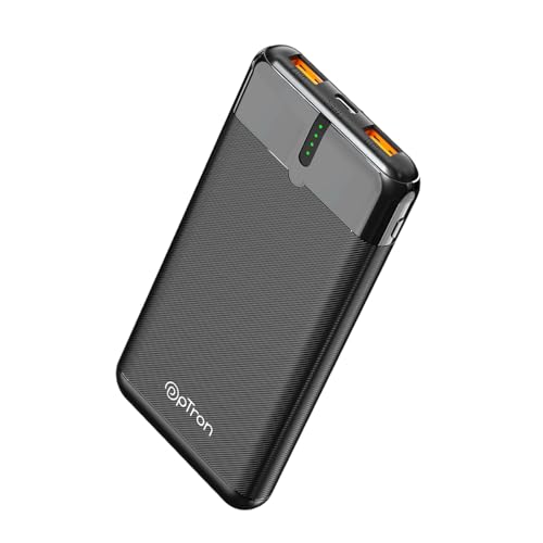 pTron Newly Launched Dynamo Nergy 10000mAh 22.5W Fast Charging Power Bank, Supports VOOC/Wrap/Dash USB Charging, 20W PD Fast Charging, 3 Outputs, 1 In