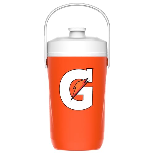 Gatorade Half Gallon Cooler Jug, Sports Hydration Jug, BPA-Free, 64oz, Double Wall Insulation​