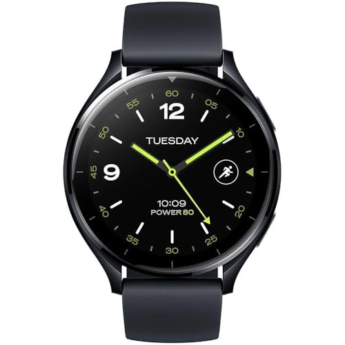 (-34%) Xiaomi Watch 2 Smartwatch, 1,43" AMOLED Display mit Always-On-Funktion, Schlaf-, Puls- und Sport-Tracking, Wear OS by Google, Silber
