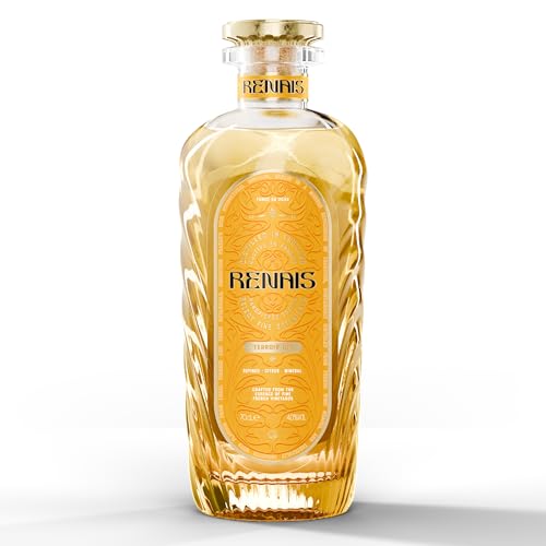 Renais Gin | 70cl, 40% ABV | Cultivated in France Using Wine Grapes & Distilled in England | Award Winning Wine Inspired Gin by Alex and Emma Watson