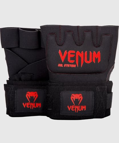 🔥 STARKER PREIS (-35%) Venum, Kontact Gel Handschuh Wraps, Herren, S, Schwarz/Rot