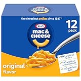 Kraft Original Mac & Cheese Macaroni and Cheese Dinner, 12 boxes for only $6.92 shipped