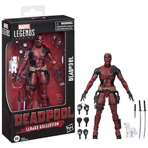 Marvel Legends Series Deadpool, Deadpool 2 Adult Collectible 6-Inch Action Figure