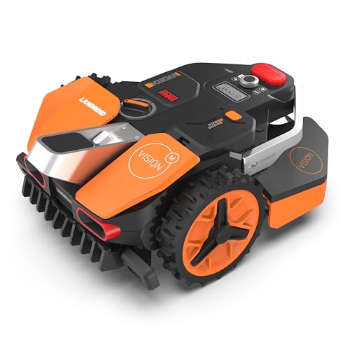 (-40%) WORX Landroid Vision WR206E.1, Mähroboter ohne Begrenzungskabel, 600 m²
