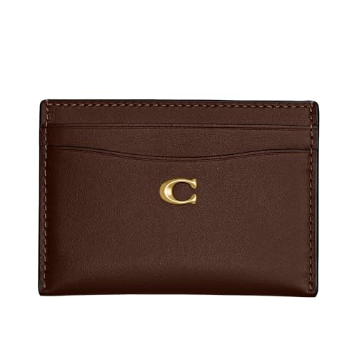 Coach Women's Essential Card Case, Maple, One Size