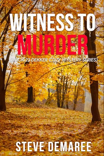 Witness To Murder book cover