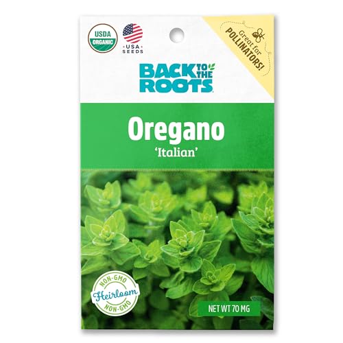Back to the Roots 100% Organic Seed Packet - Oregano 'Italian' 70mg