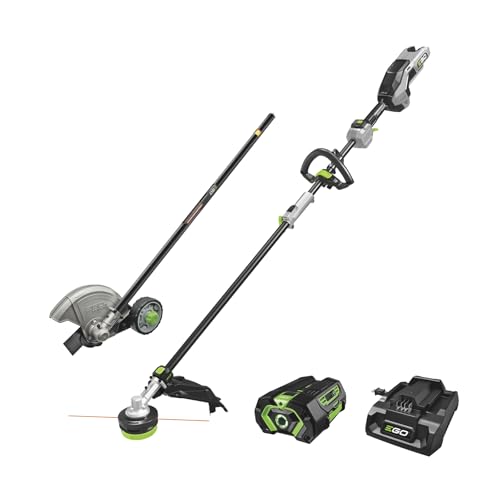 EGO MHC1603 multi-head combo kit with trimmer, edger, power head, battery and charger