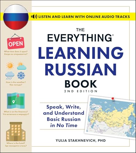 The Everything Learning Russian Book, 2nd Edition (By: Yulia Stakhnevich) cover