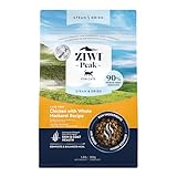ZIWI Peak Steam & Dried Cat Food – Cage-Free Chicken w/Whole Mackerel - High Protein, Skin & Coat Health, Low Carb, for All Life Stages (28.8oz)