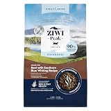 ZIWI Peak Steam & Dried Cat Food – Beef w/Southern Blue Whiting Fish - High Protein, Skin & Coat Health, Low Carb, for All Life Stages (78.4oz)