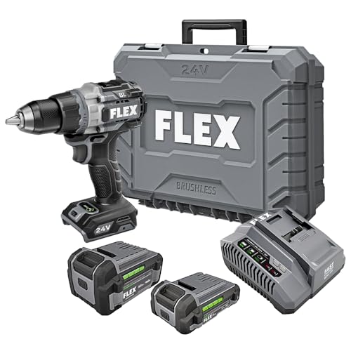 FLEX FX1171T-2B 24V Brushless Drill Driver Turbo Kit