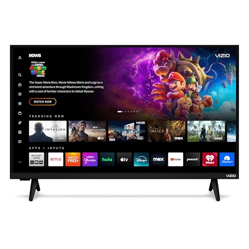 VIZIO 32-inch HD Smart TV 720p LED w/Alexa Compatibility, Google Cast Built-in, Bluetooth Headphone Capable (VHD32M-08, 