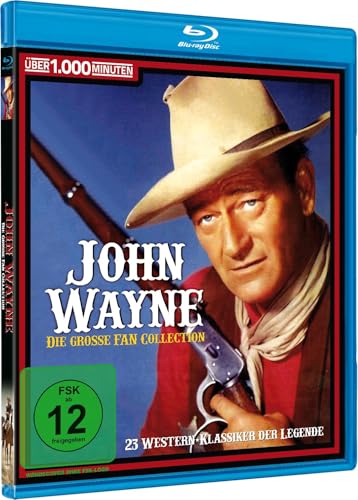 (-12%) John Wayne: Die große Fan Collection - 23 Filme mit der Western Legende - Filmperlen seiner frühen Jahre - Western von gestern [Blu-ray] (Collector's Edition)