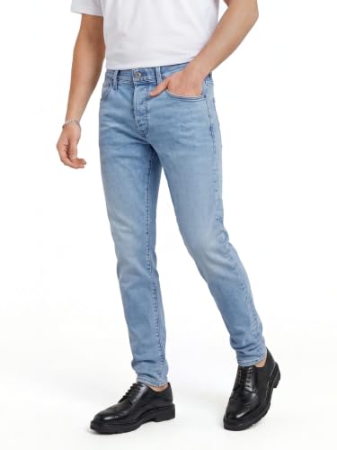 (-46%) G-STAR Herren 3301 Slim Jeans Jeans, Blau (Lt Aged D25742-8968-424), 35W / 38L