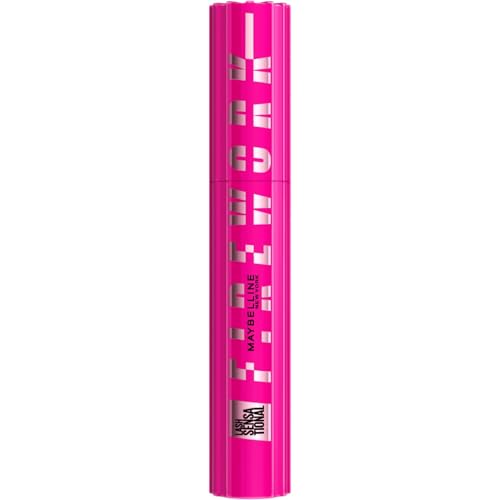 (-45%) Maybelline New York Schwarze Mascara für maximale Länge und Volumen, Mit 360° Wimpern-Fächer und Pro Vitamin B5, Lash Sensational Firework Mascara, Very Black, 10 ml