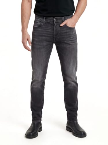 (-23%) G-STAR Herren 3301 Slim Jeans Jeans, Schwarz (Faded Black Magnet D25742-a634-c239), 27W / 32L